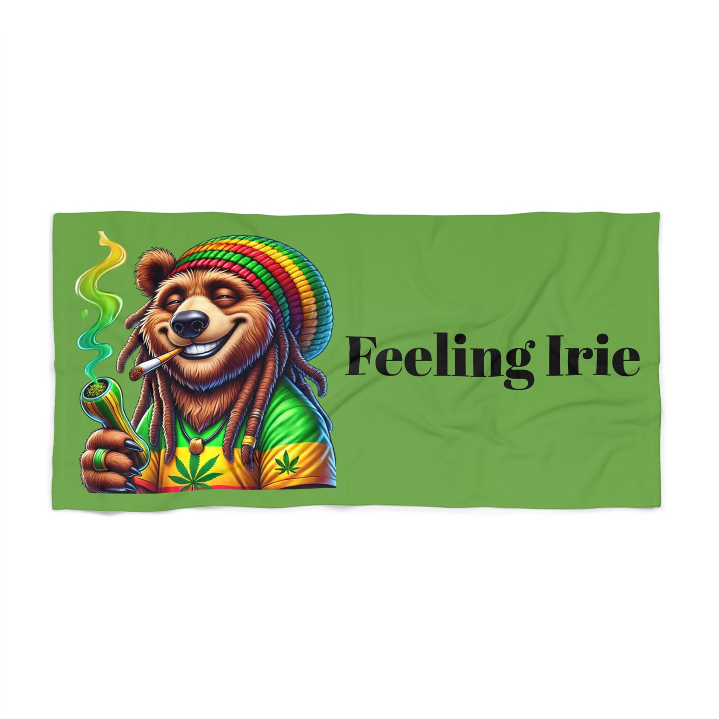 Rasta Vibes Bear Towel