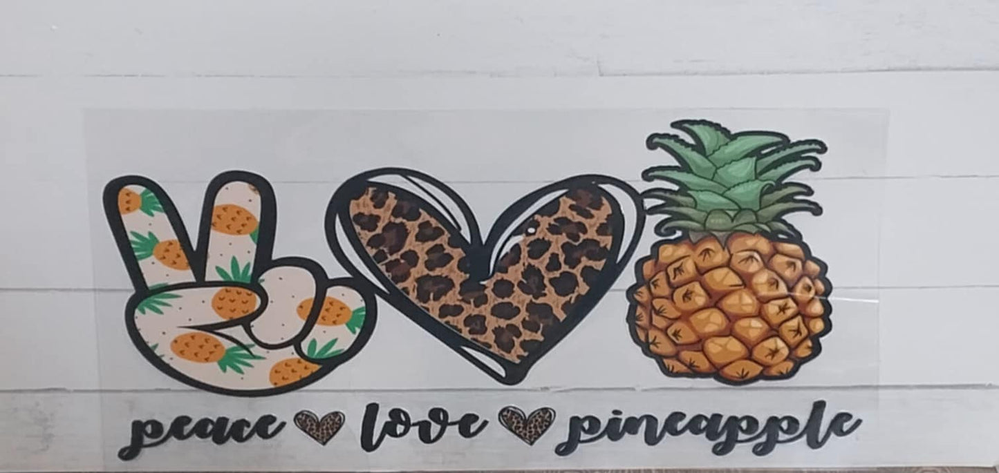 Peace Love Pineapple