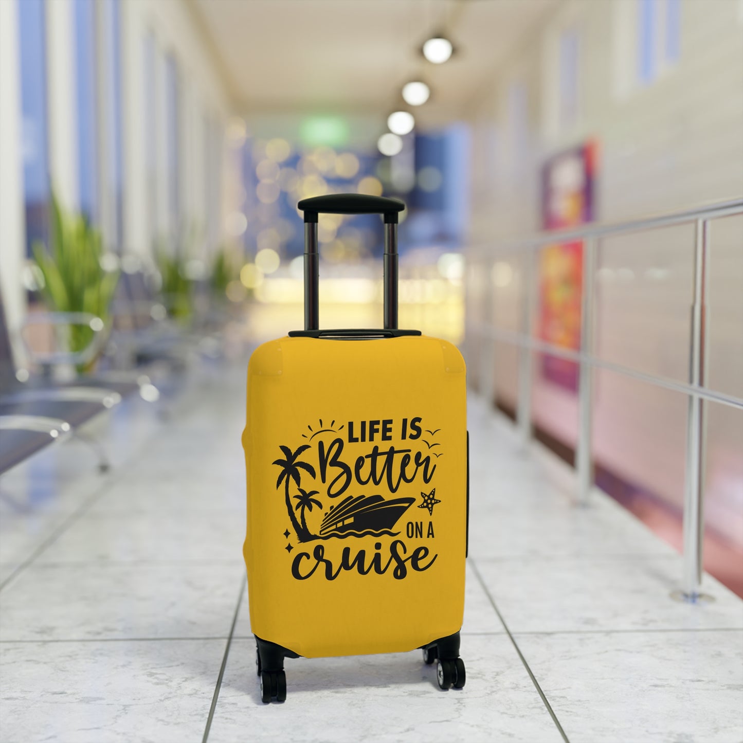 Life Is Better On A Cruise Luggage Cover