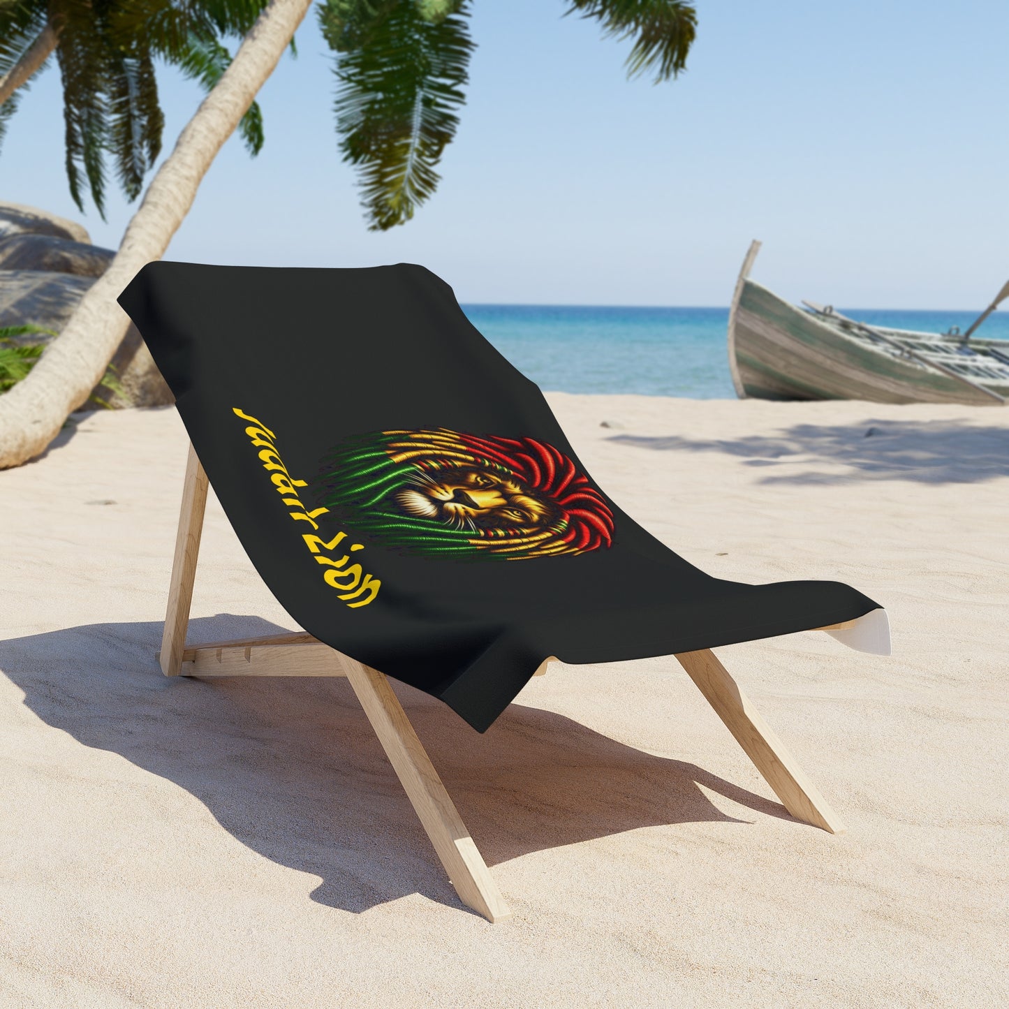 Judah Lion Beach Towel
