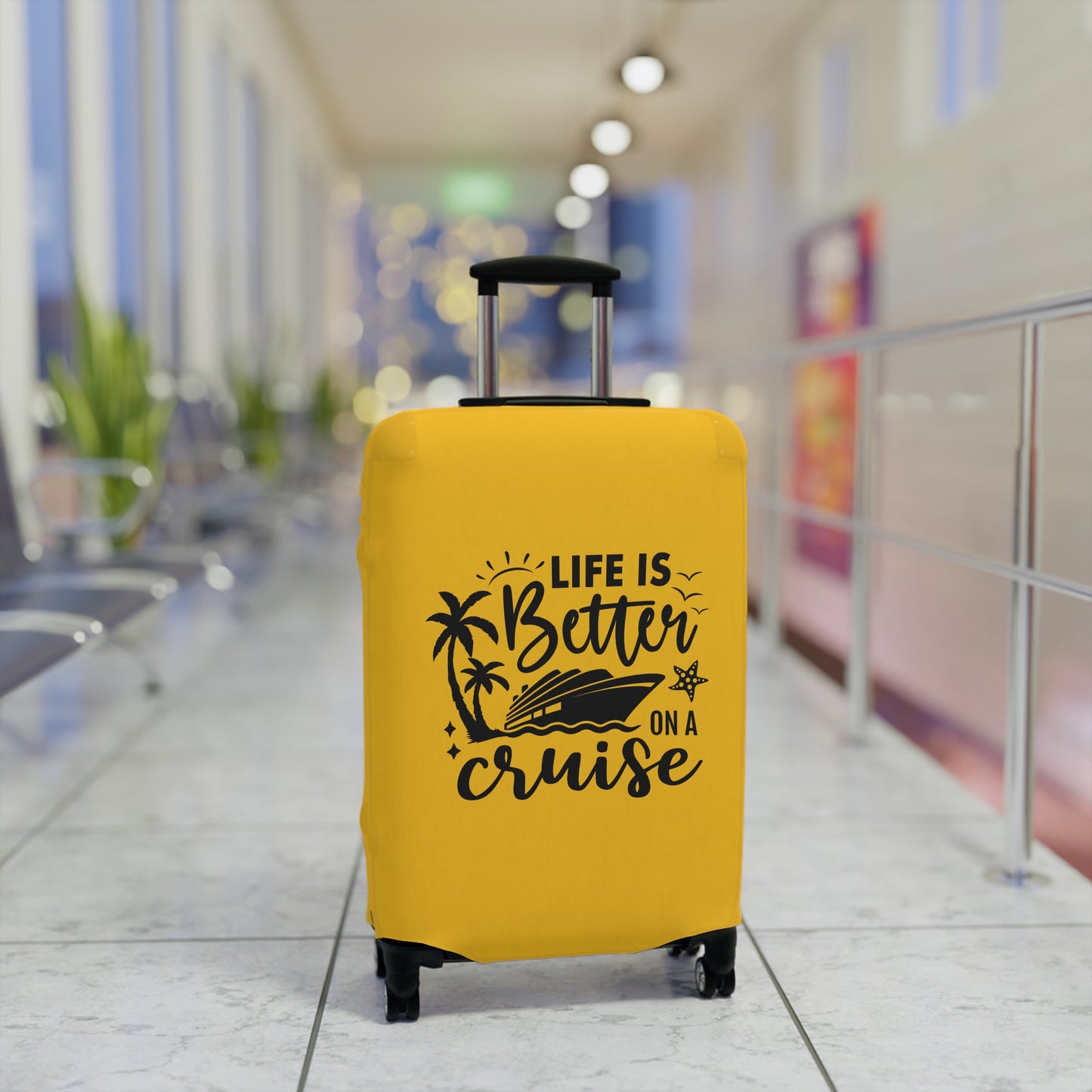 Life Is Better On A Cruise Luggage Cover