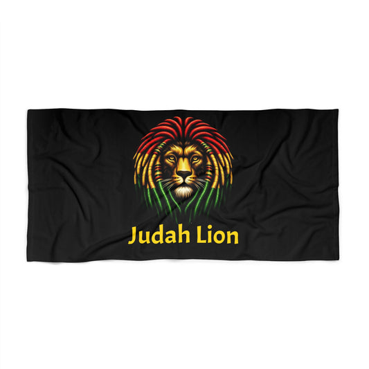 Judah Lion Beach Towel
