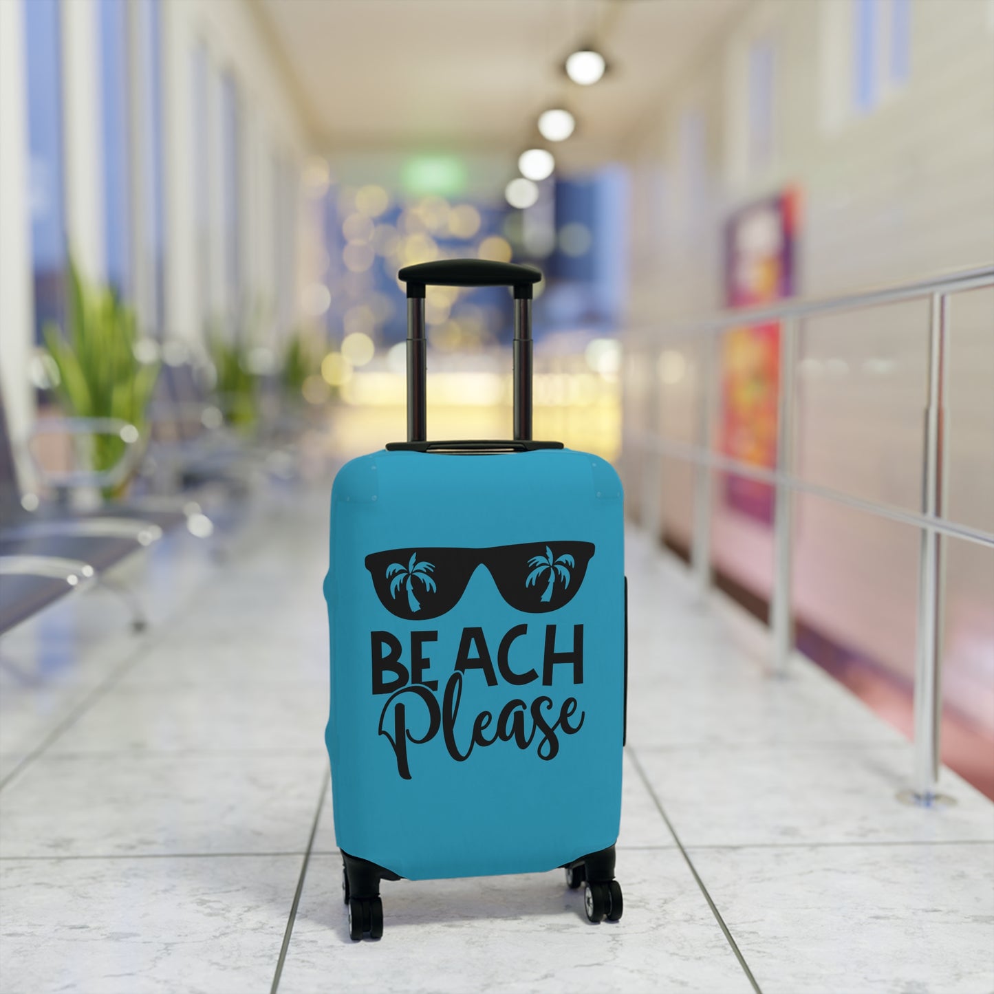 Beach Please Luggage Cover