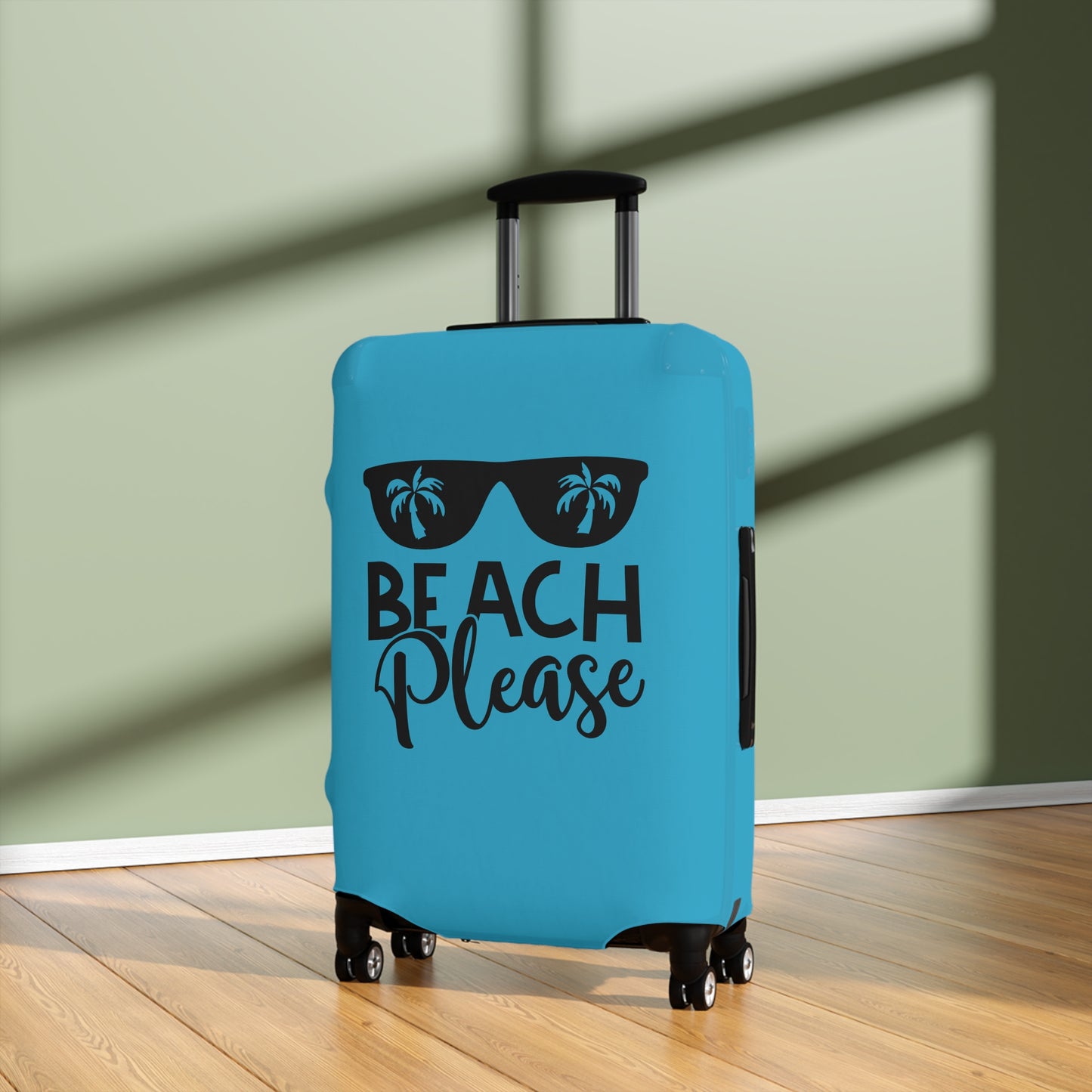 Beach Please Luggage Cover