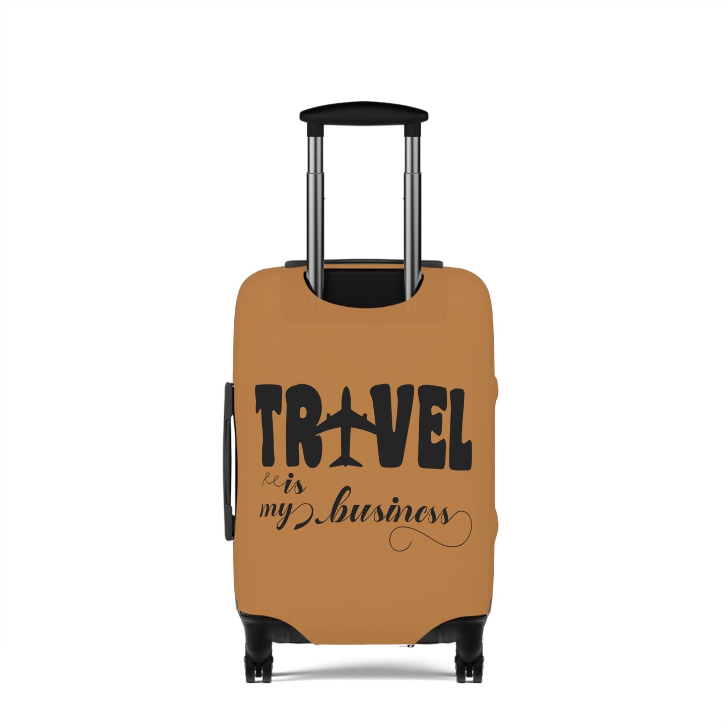 Travel Is My Business Luggage Cover