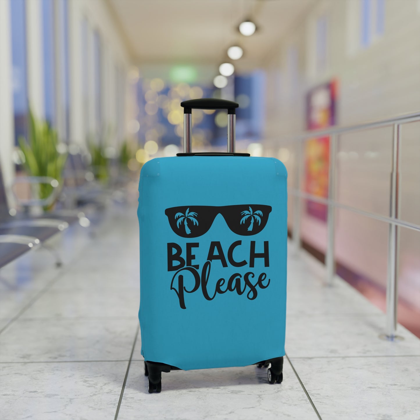 Beach Please Luggage Cover