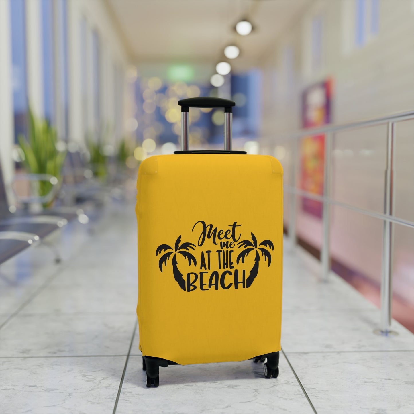 Meet Me At The Beach Luggage Cover