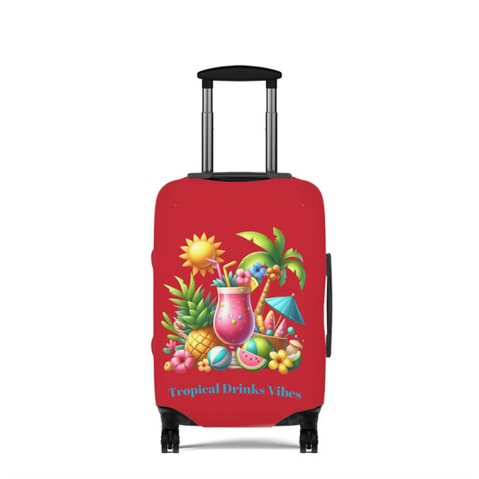 Tropical Drinks Vibes Luggage Cover