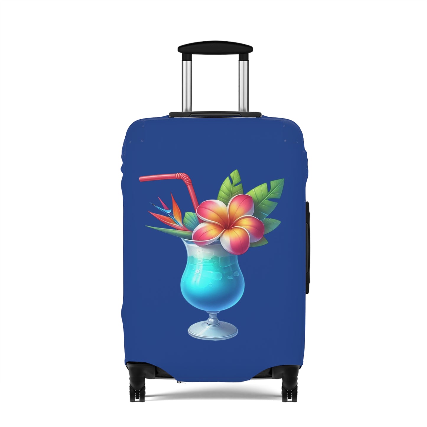 Tropical Blue Luggage Cover