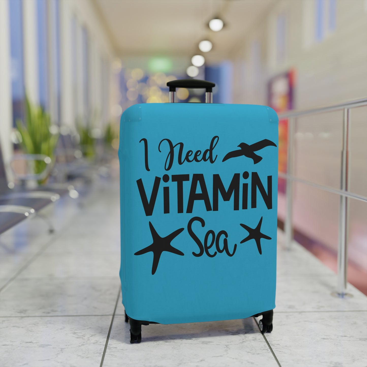 I Need Vitamin Sea Luggage Cover