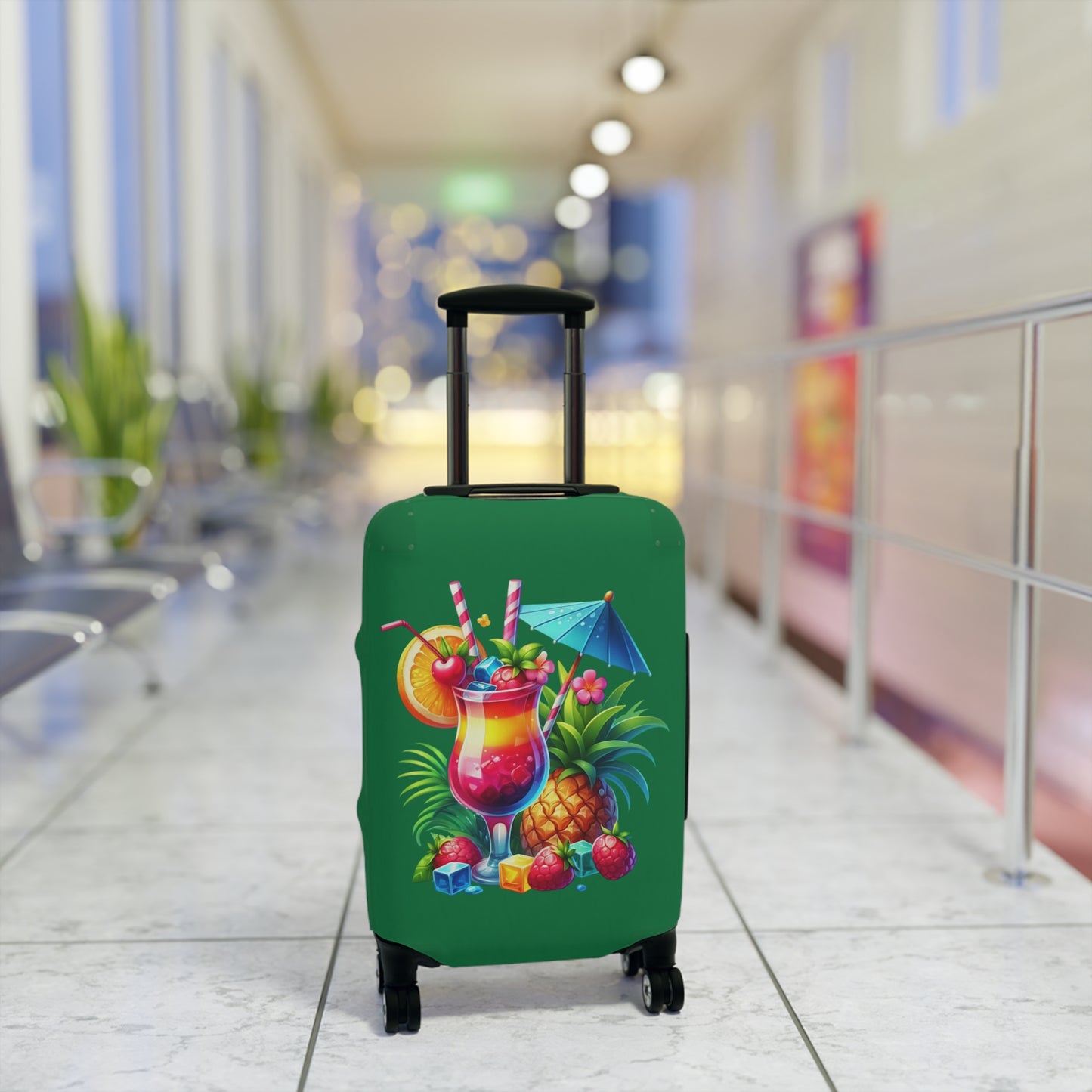 Tropical Drinks Luggage Cover