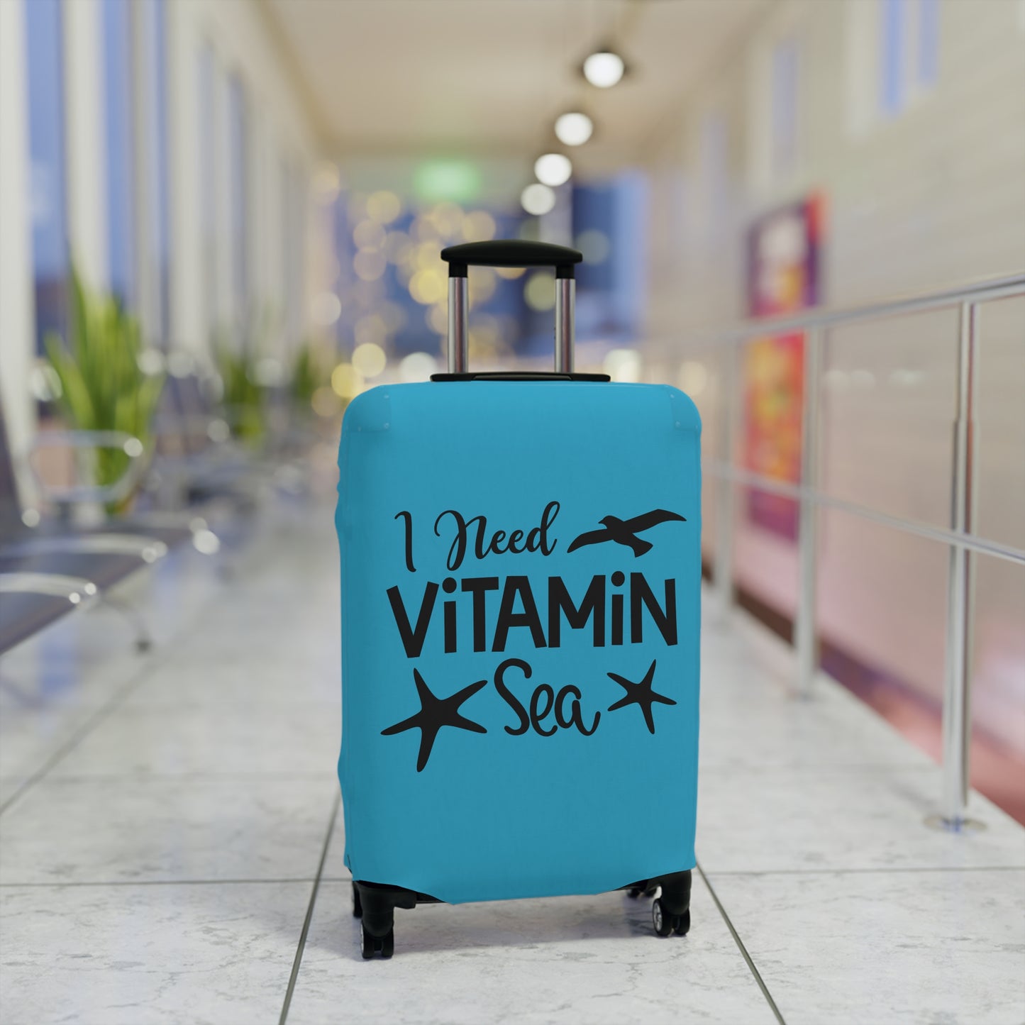 I Need Vitamin Sea Luggage Cover