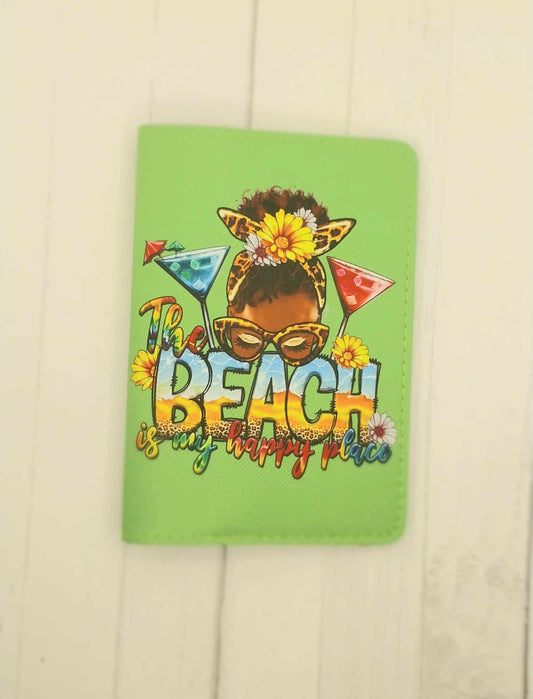 The Beach Is My Happy Place Passport Covers