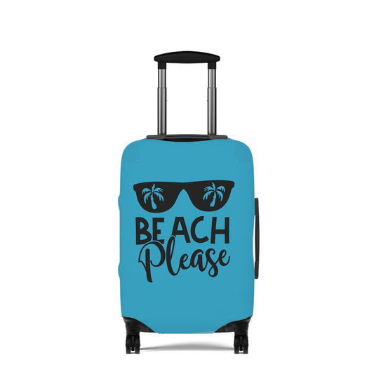 Beach Please Luggage Cover