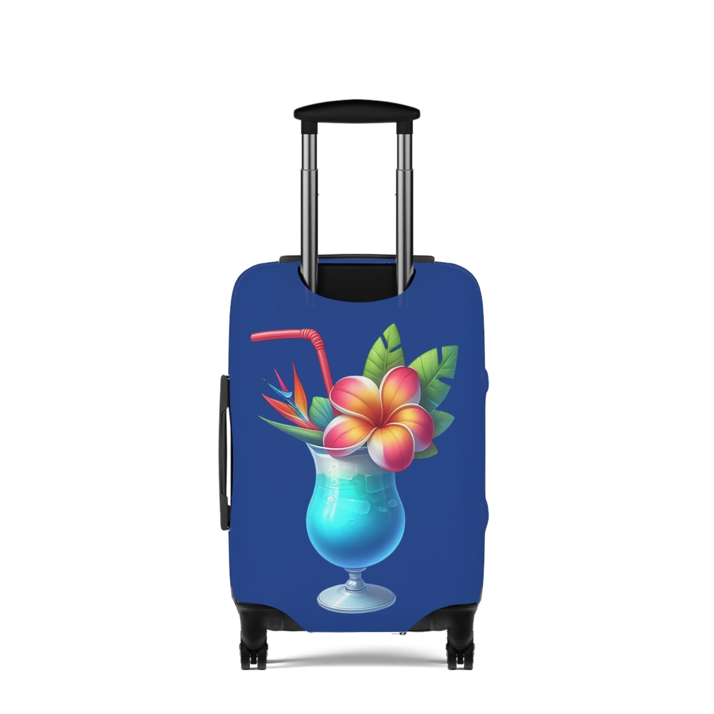 Tropical Blue Luggage Cover