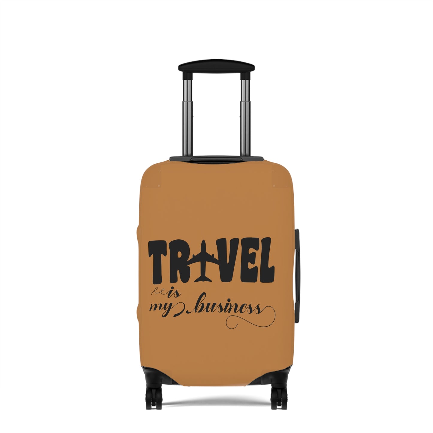 Travel Is My Business Luggage Cover