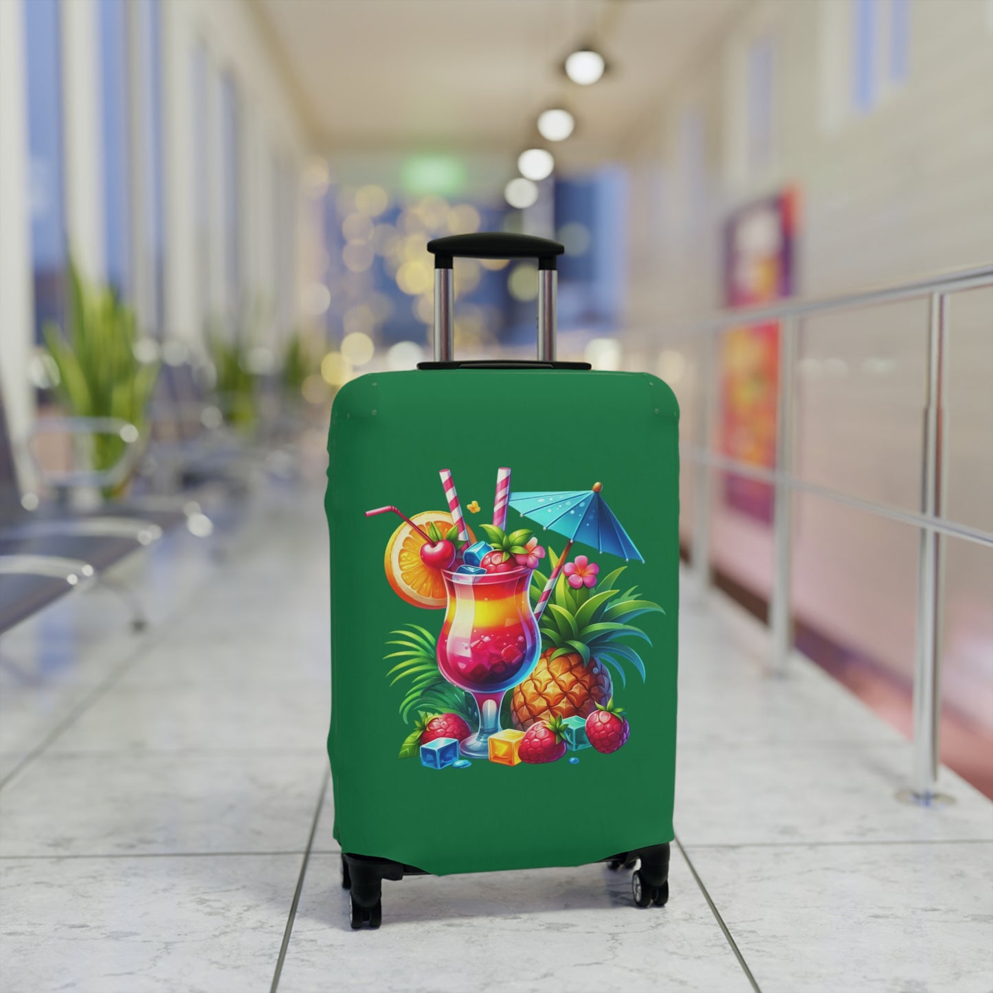 Tropical Drinks Luggage Cover