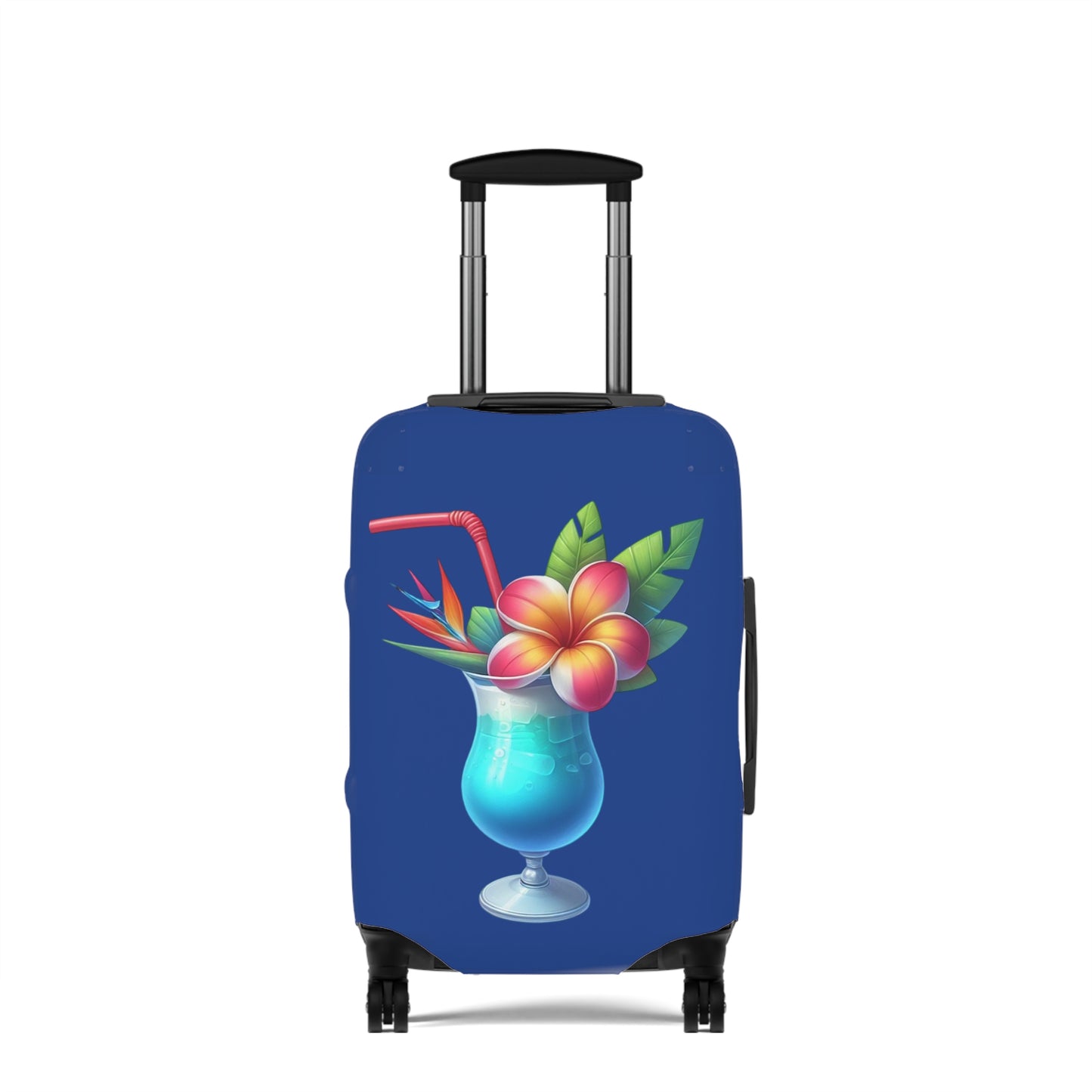 Tropical Blue Luggage Cover