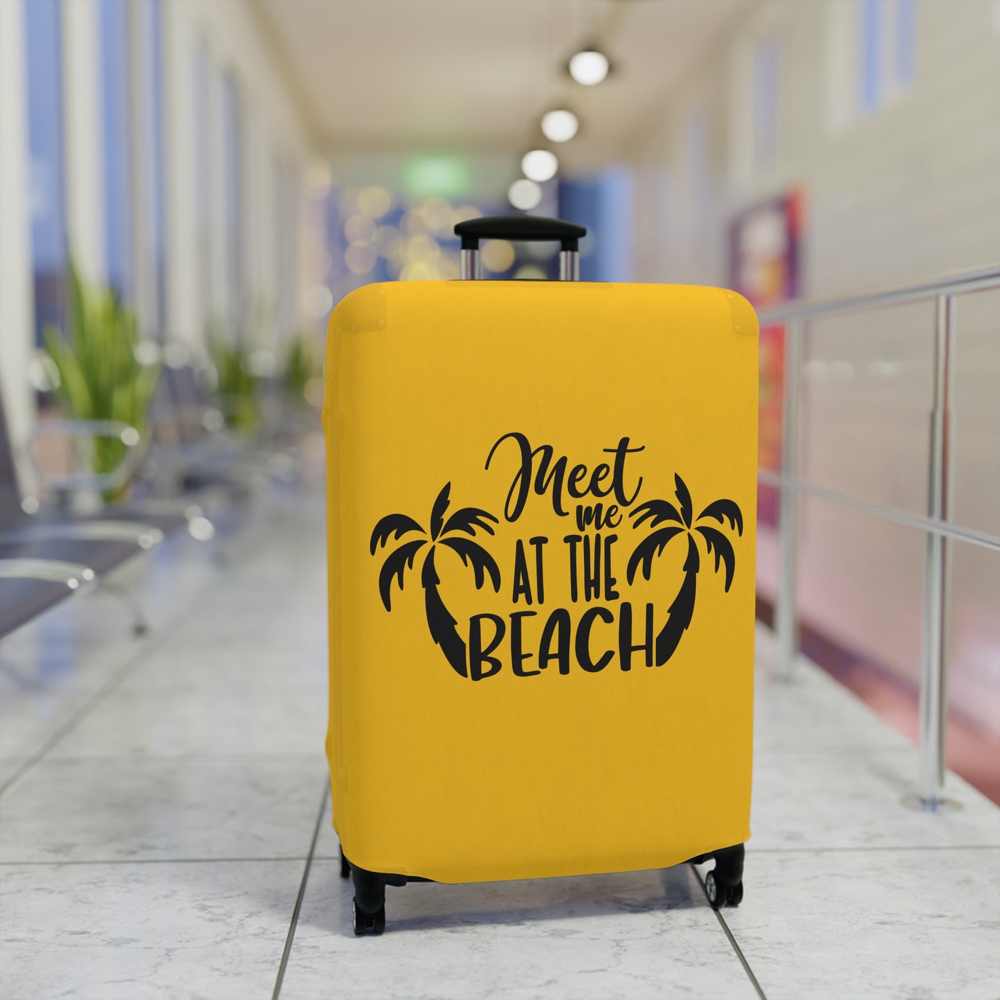 Meet Me At The Beach Luggage Cover