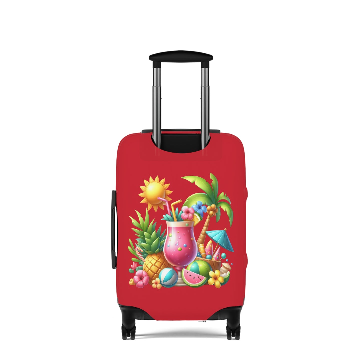 Tropical Drinks Vibes Luggage Cover