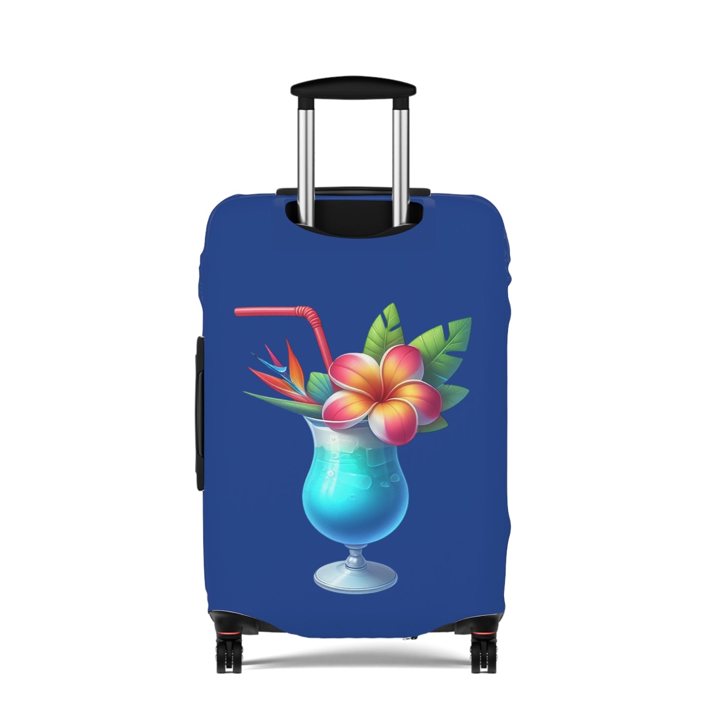 Tropical Blue Luggage Cover