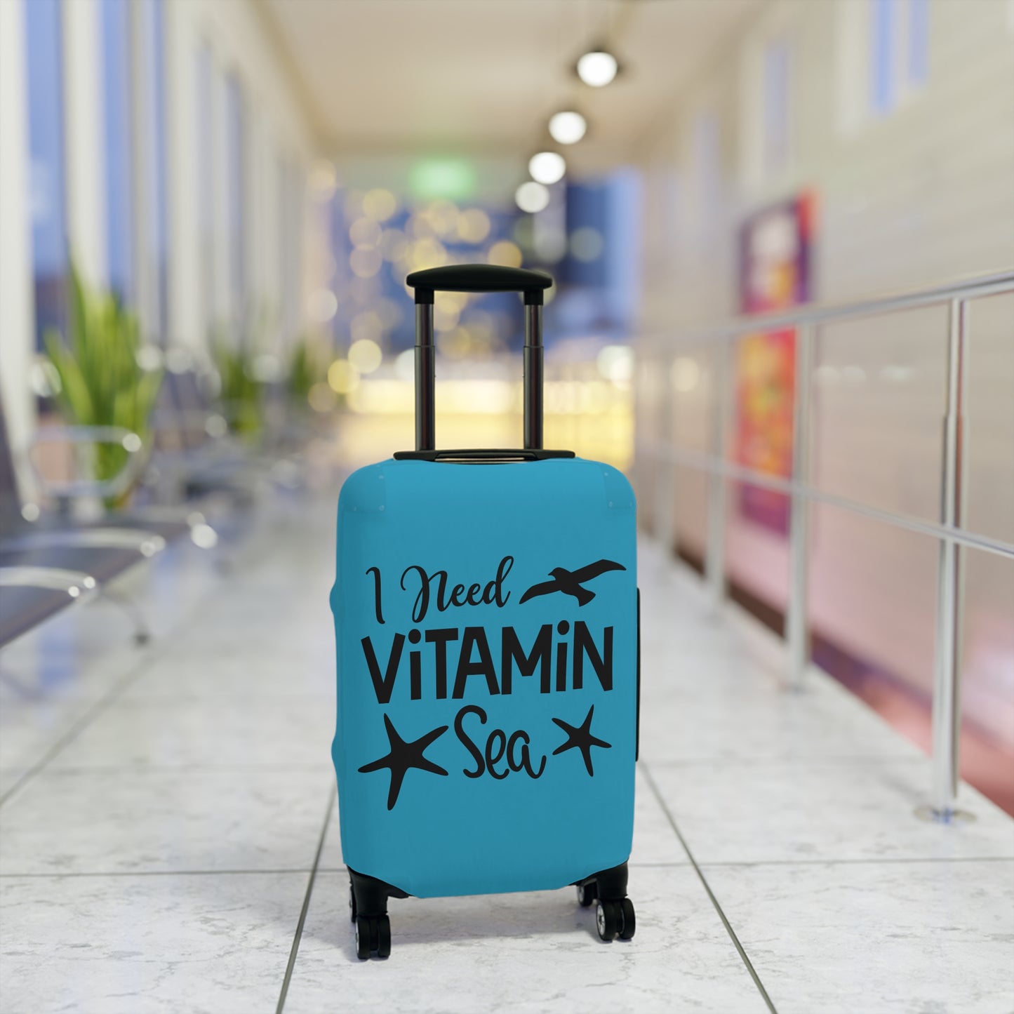 I Need Vitamin Sea Luggage Cover