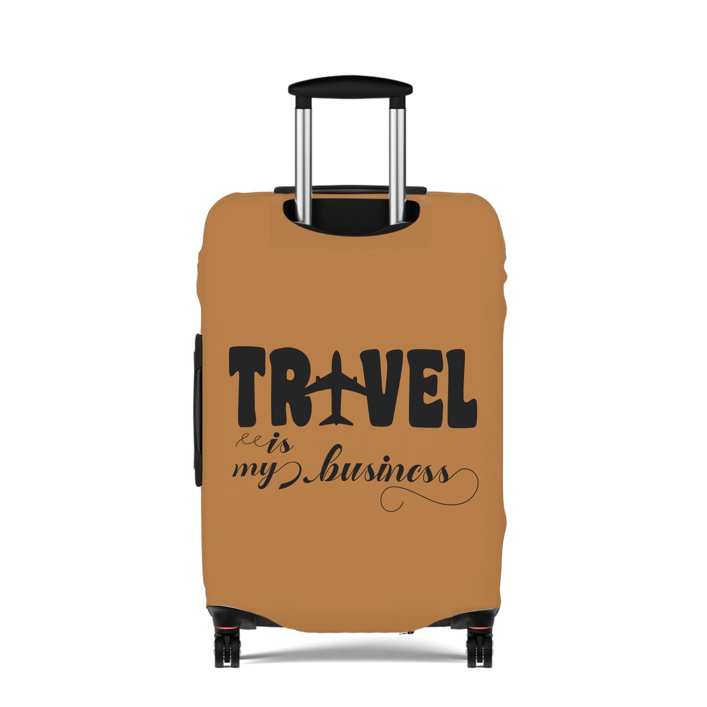 Travel Is My Business Luggage Cover