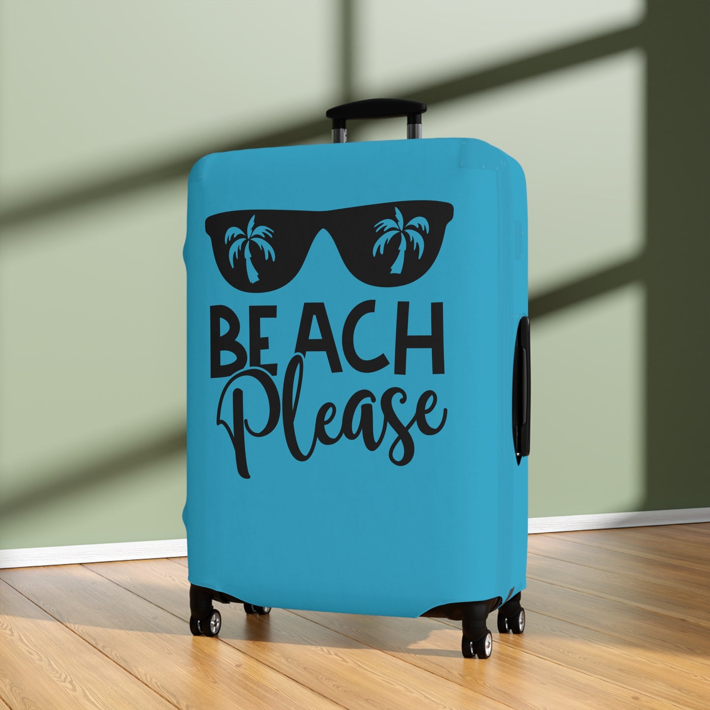 Beach Please Luggage Cover