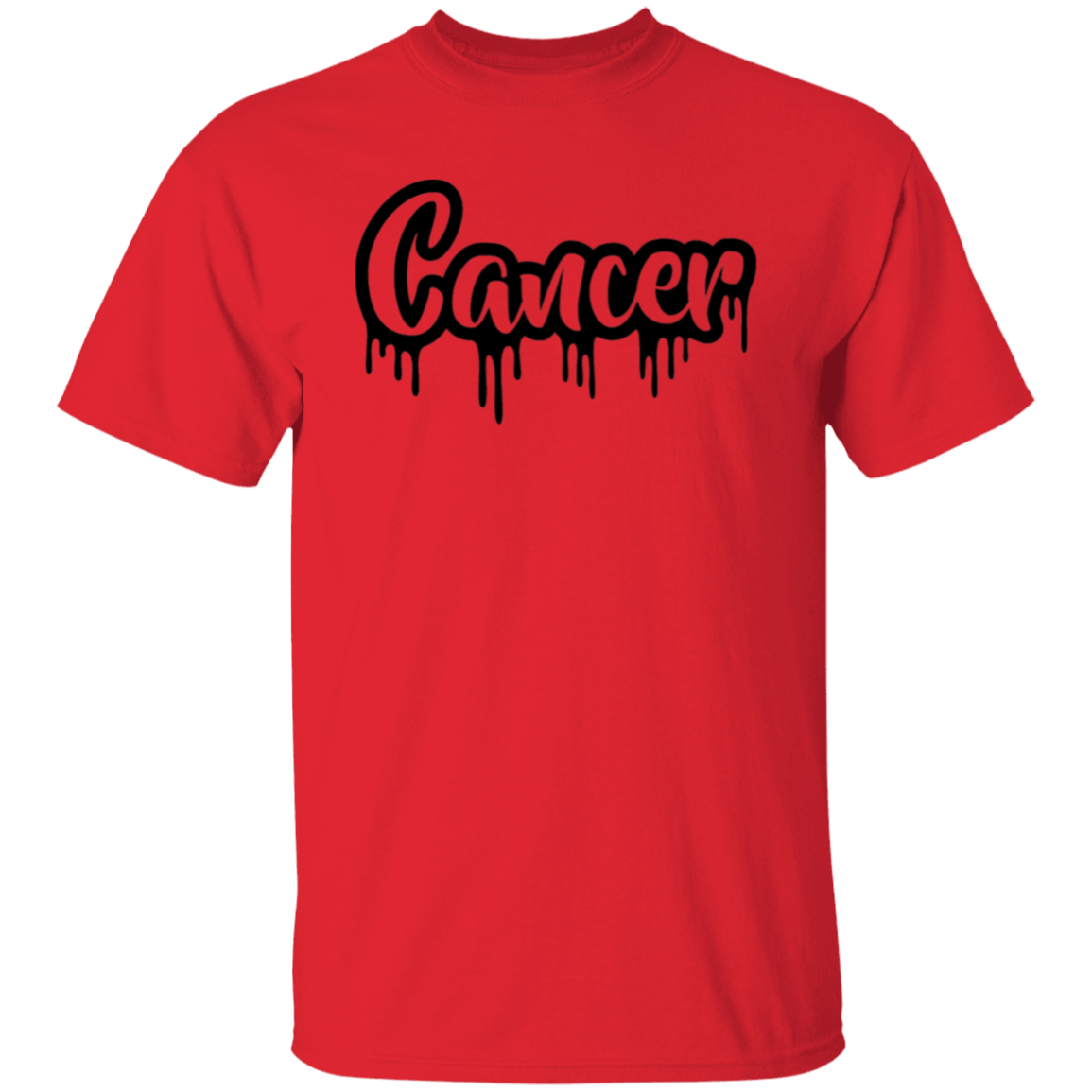 Cancer Zodiac Drip T-Shirt