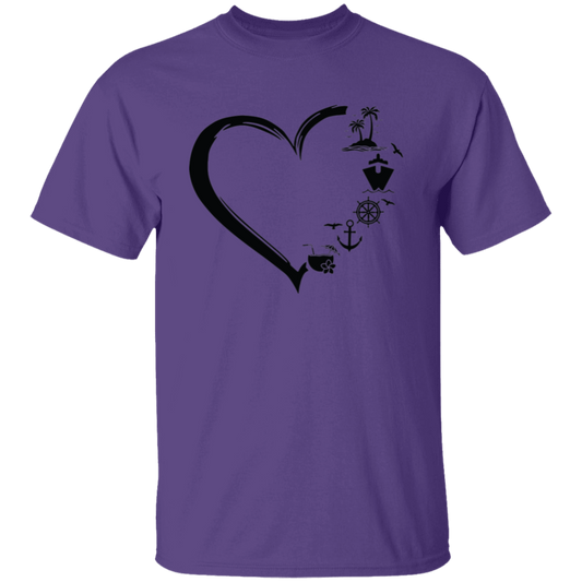 Heart Cruise  T-Shirt