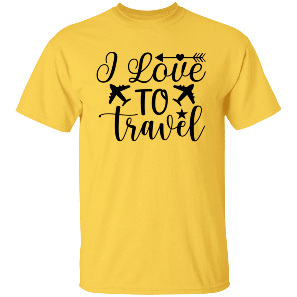 I Love To Travel  T-Shirt