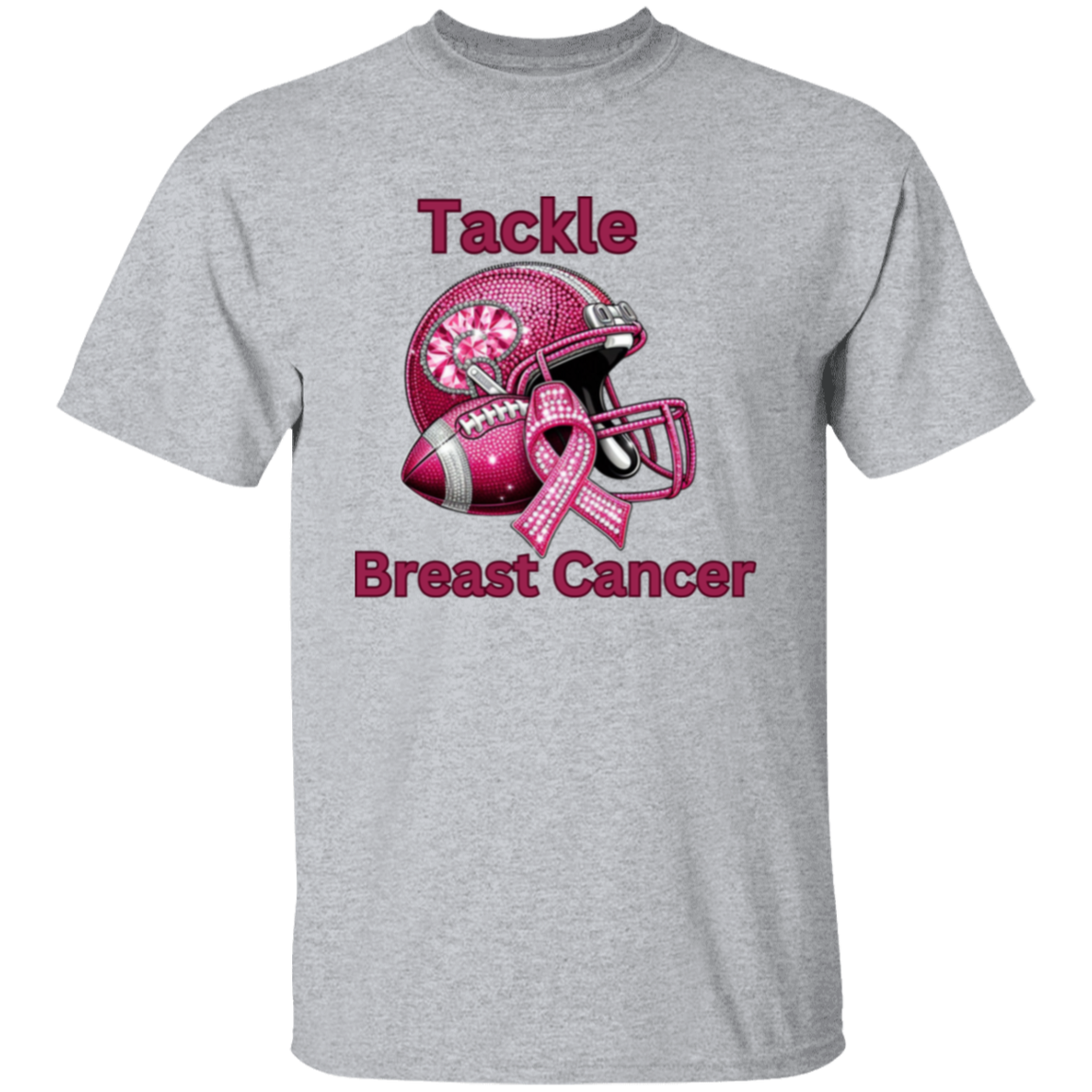 Tackle Breast Cancer T-Shirt