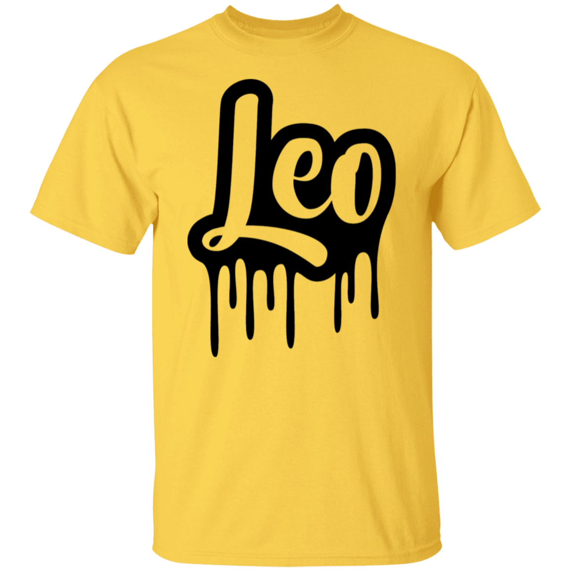 Leo Zodiac Drip T-Shirt