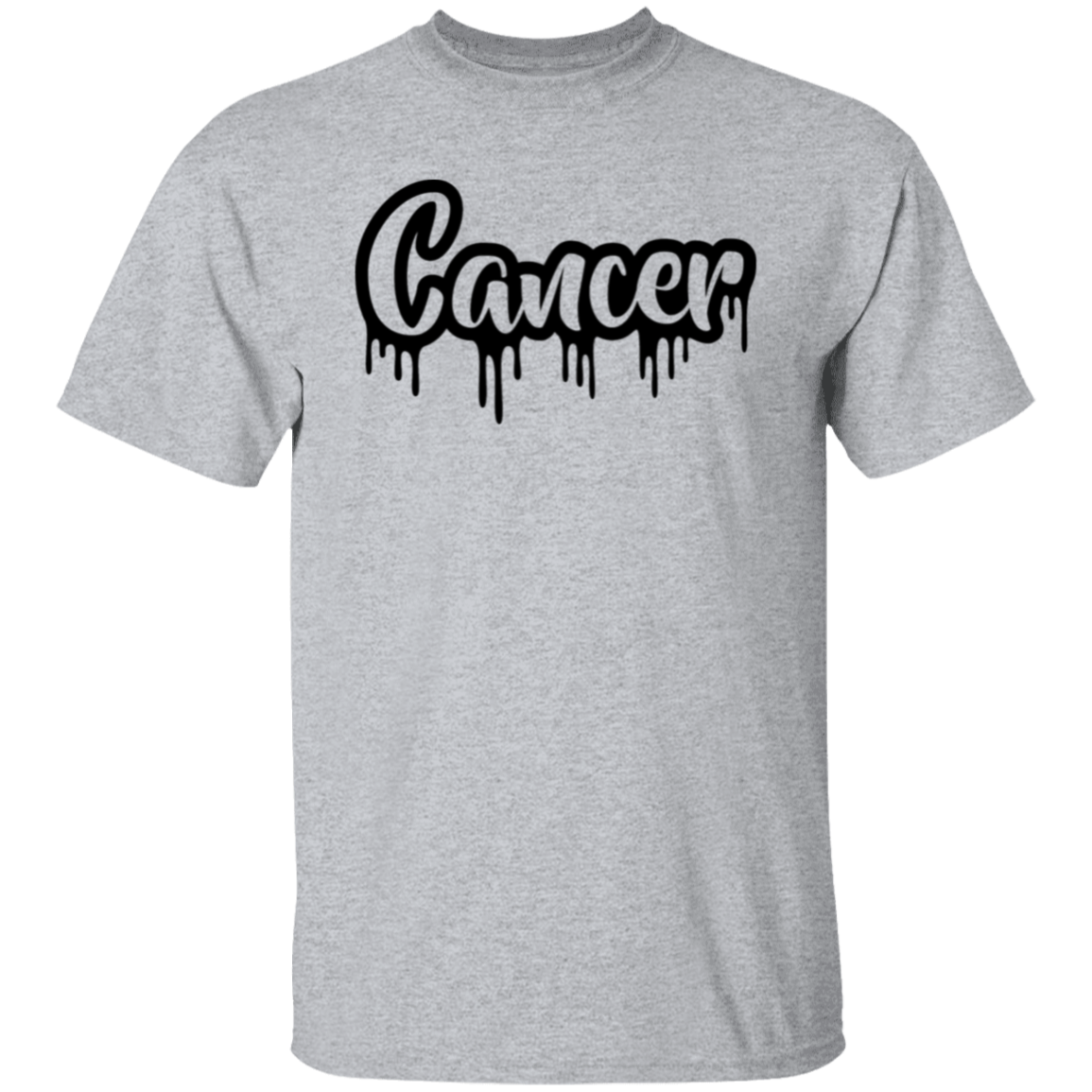 Cancer Zodiac Drip T-Shirt