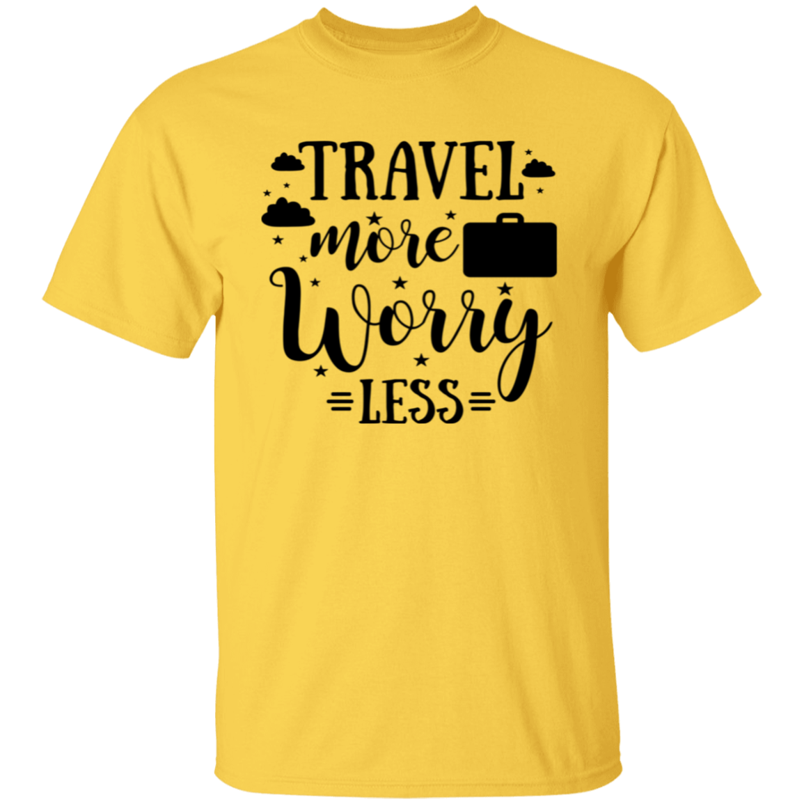 Travel More Worry Less  T-Shirt