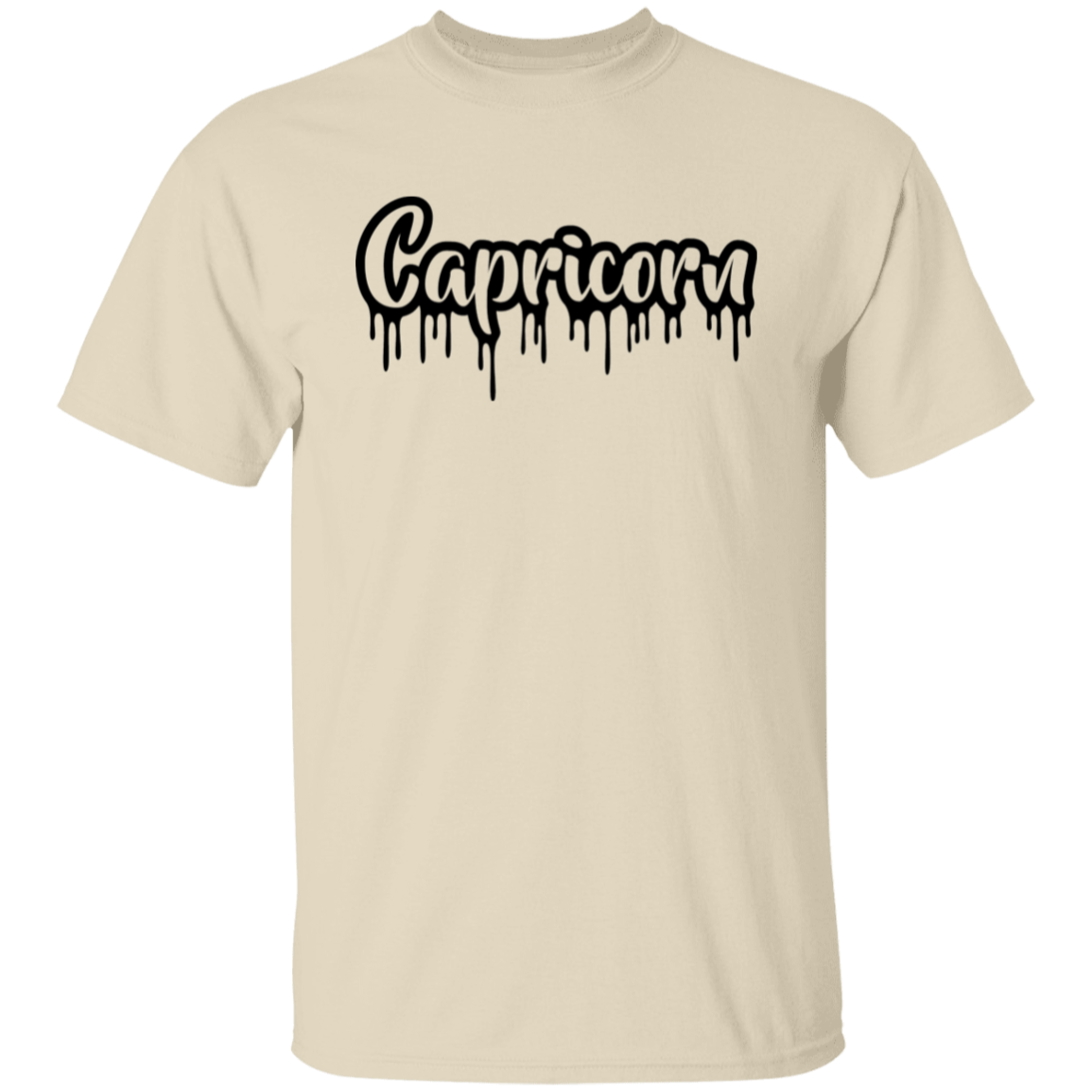 Capricorn Zodiac Drip T-Shirt