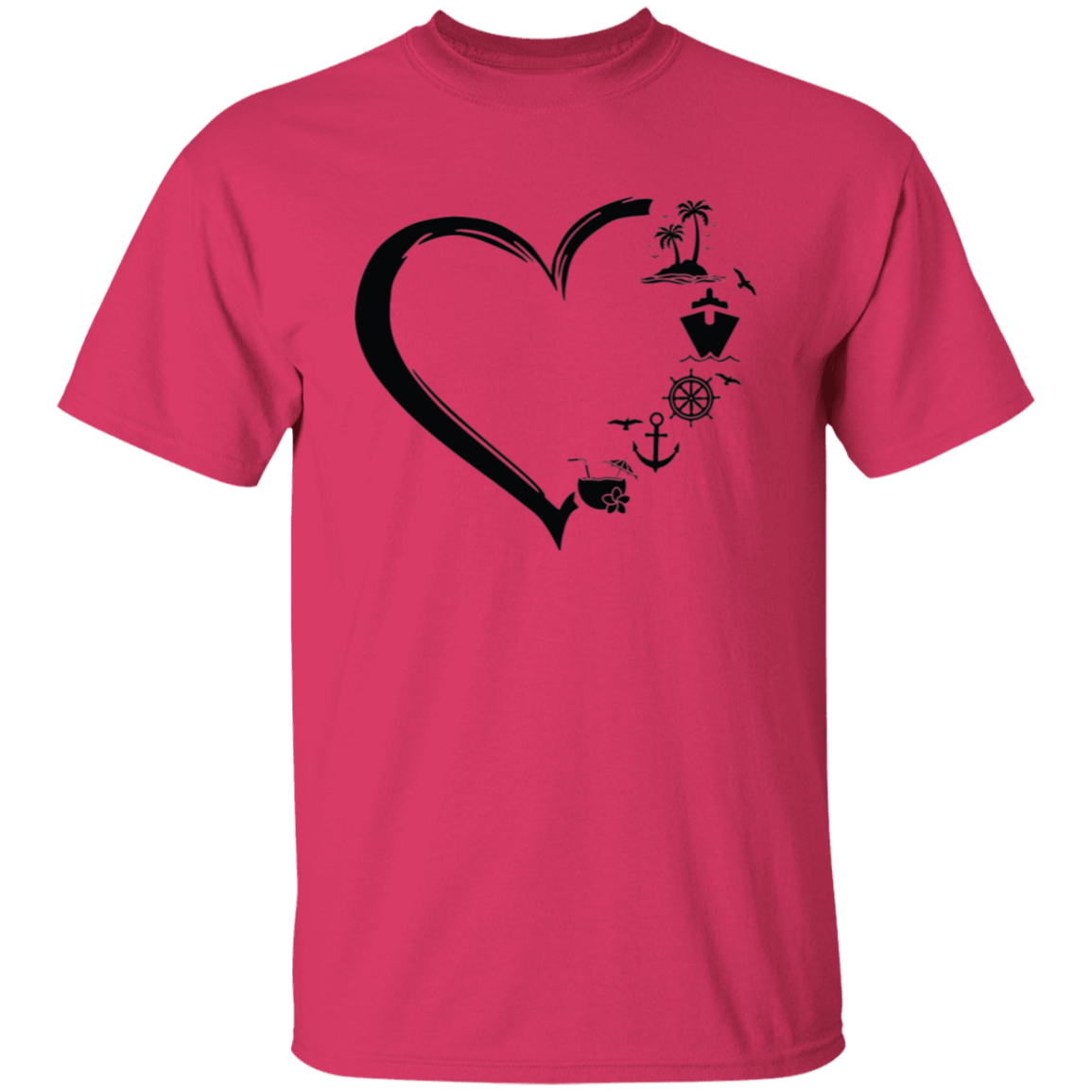 Heart Cruise  T-Shirt