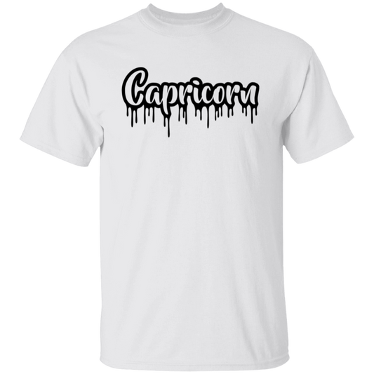 Capricorn Zodiac Drip T-Shirt