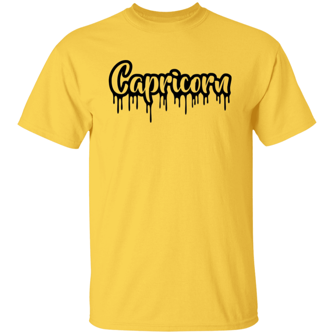 Capricorn Zodiac Drip T-Shirt