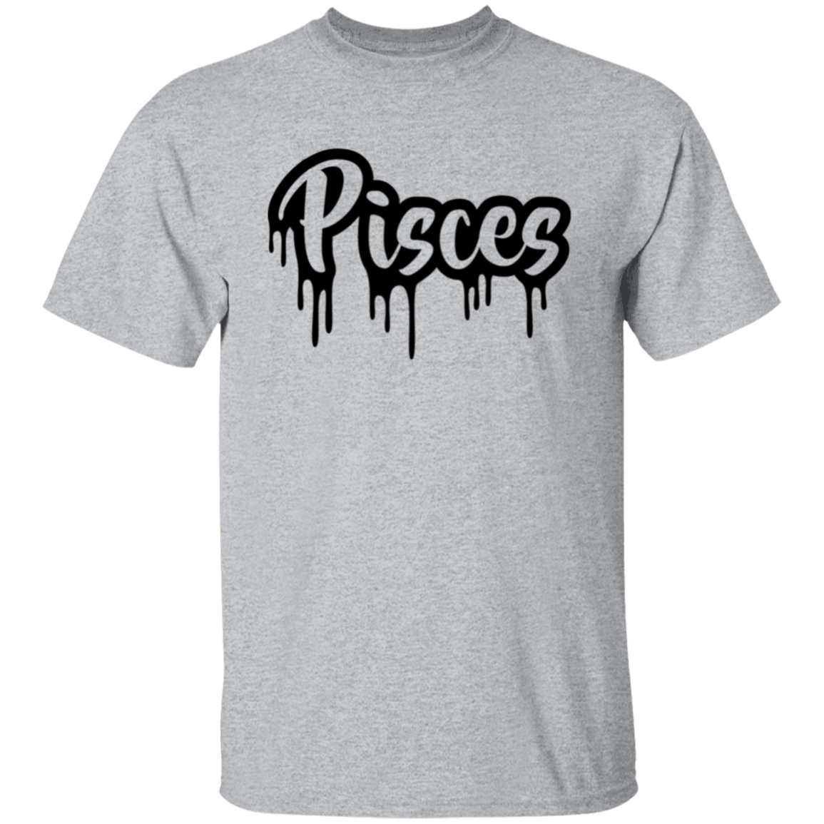 Pisces Zodiac Drip T-Shirt