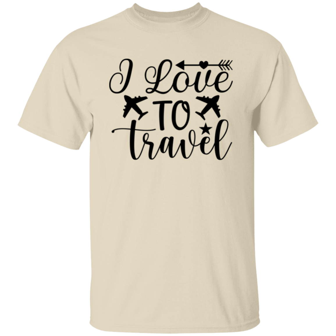 I Love To Travel  T-Shirt