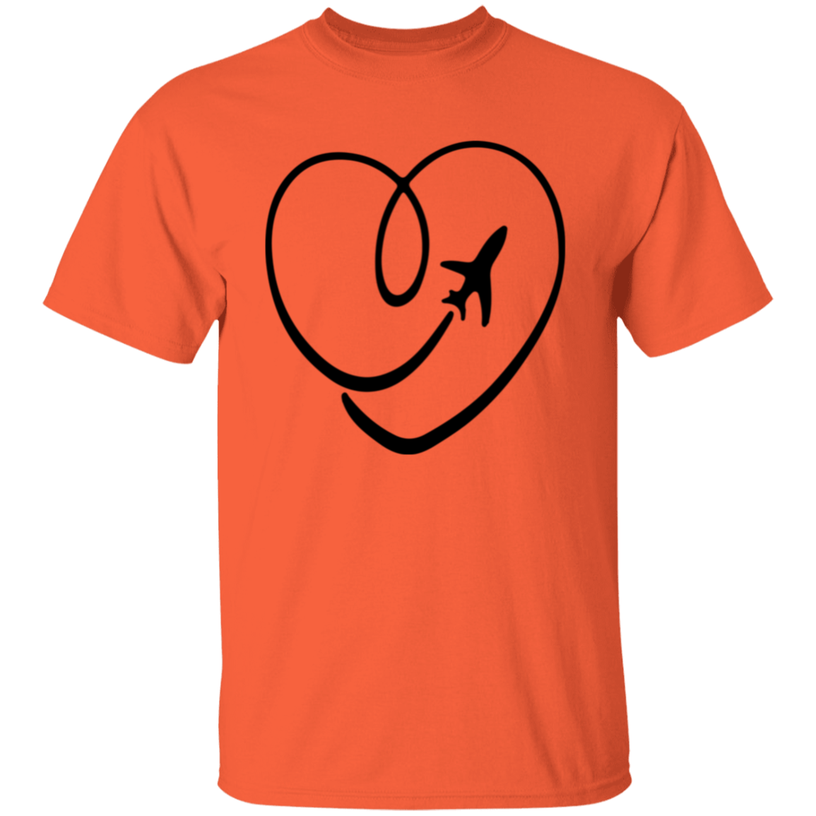 Heart Plane T-Shirt