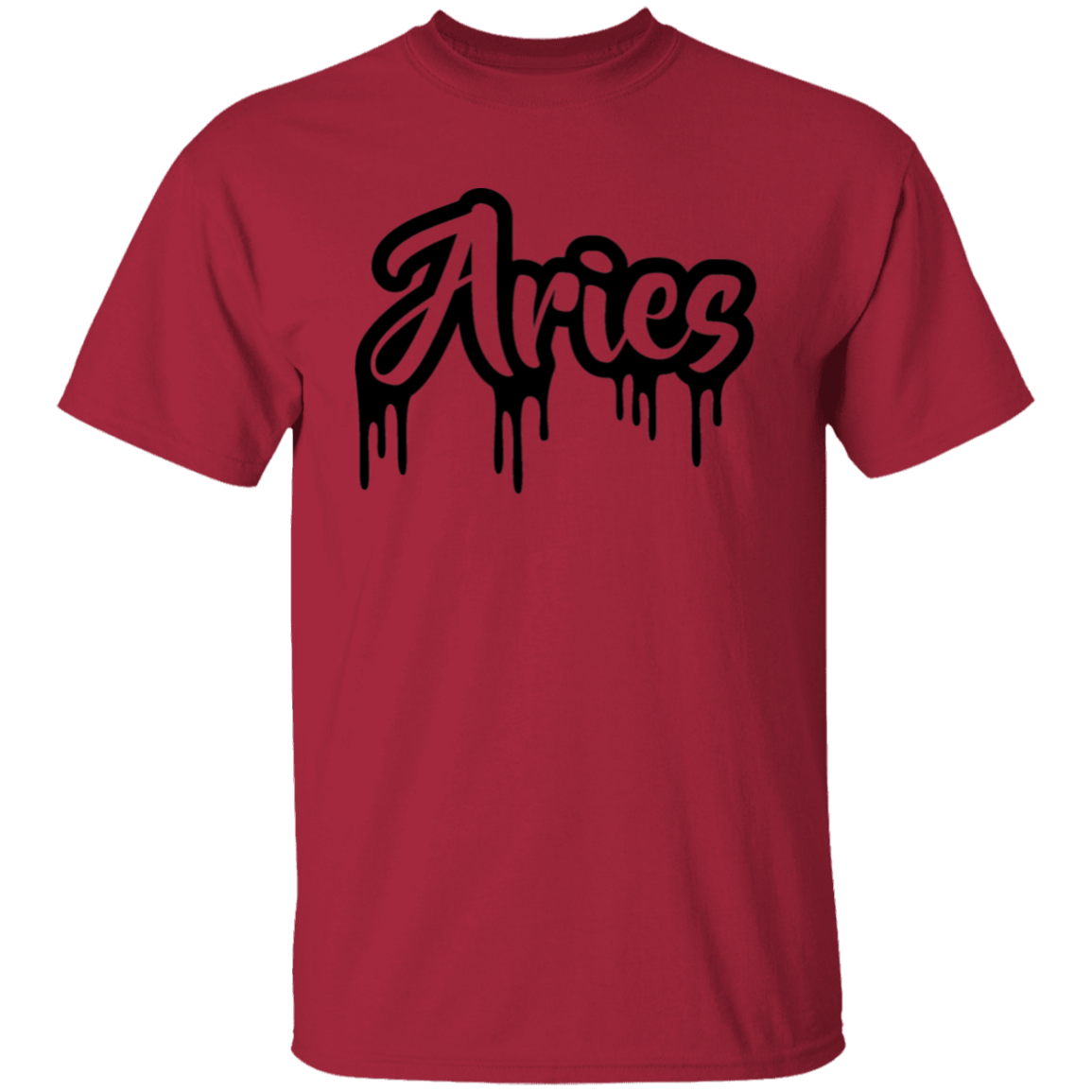 Aries Zodiac Drip T-Shirt