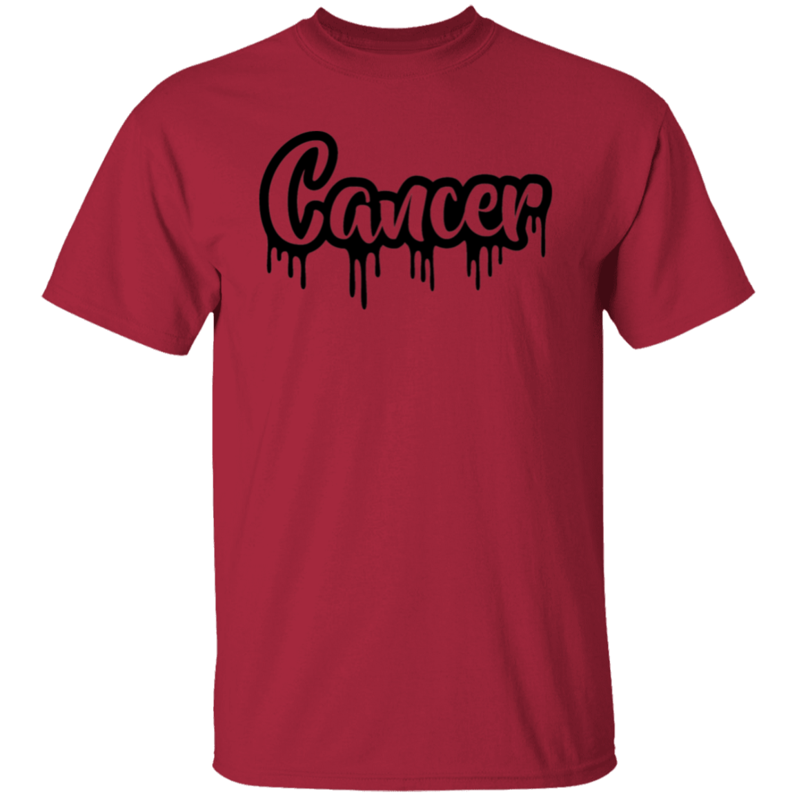 Cancer Zodiac Drip T-Shirt