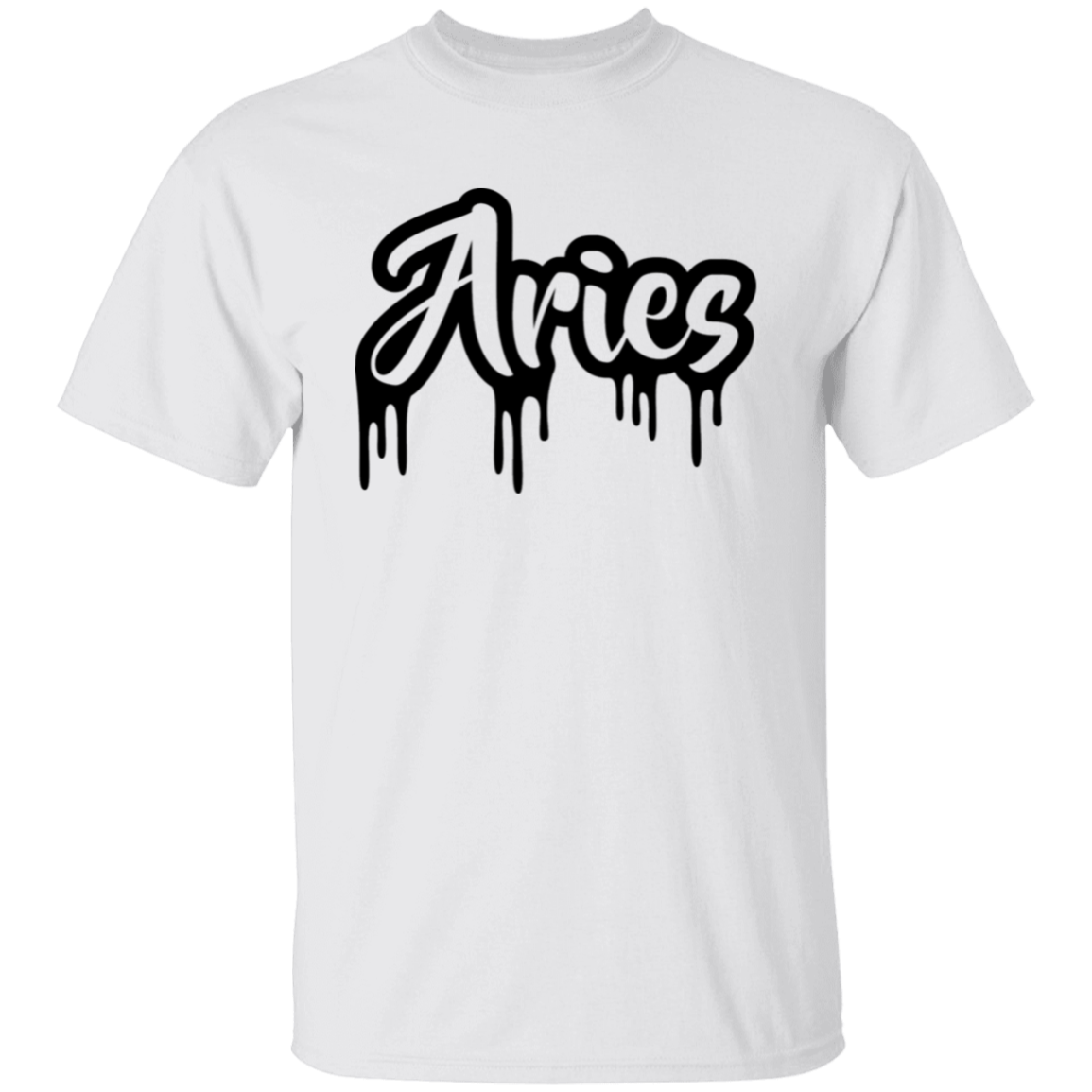 Aries Zodiac Drip T-Shirt