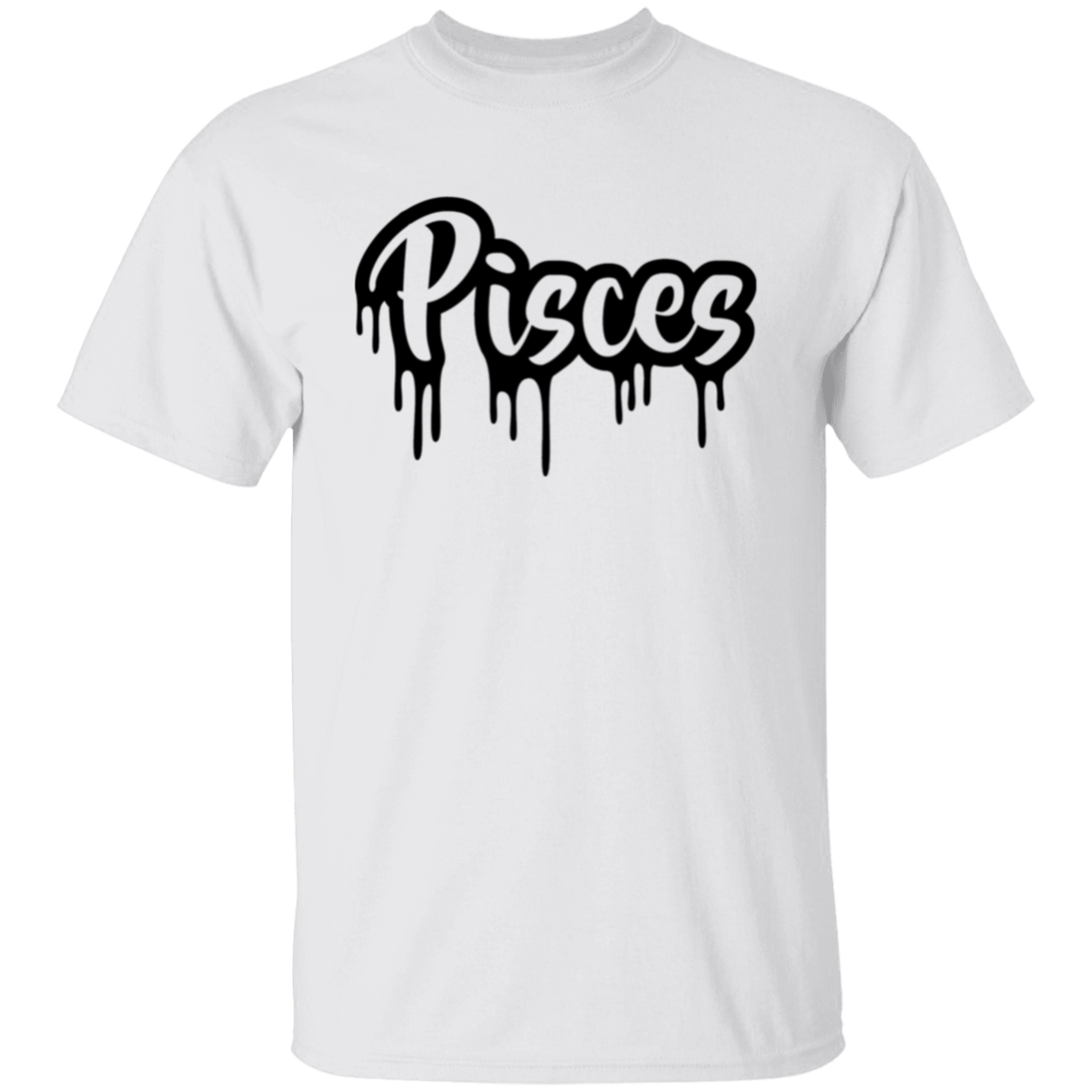 Pisces Zodiac Drip T-Shirt