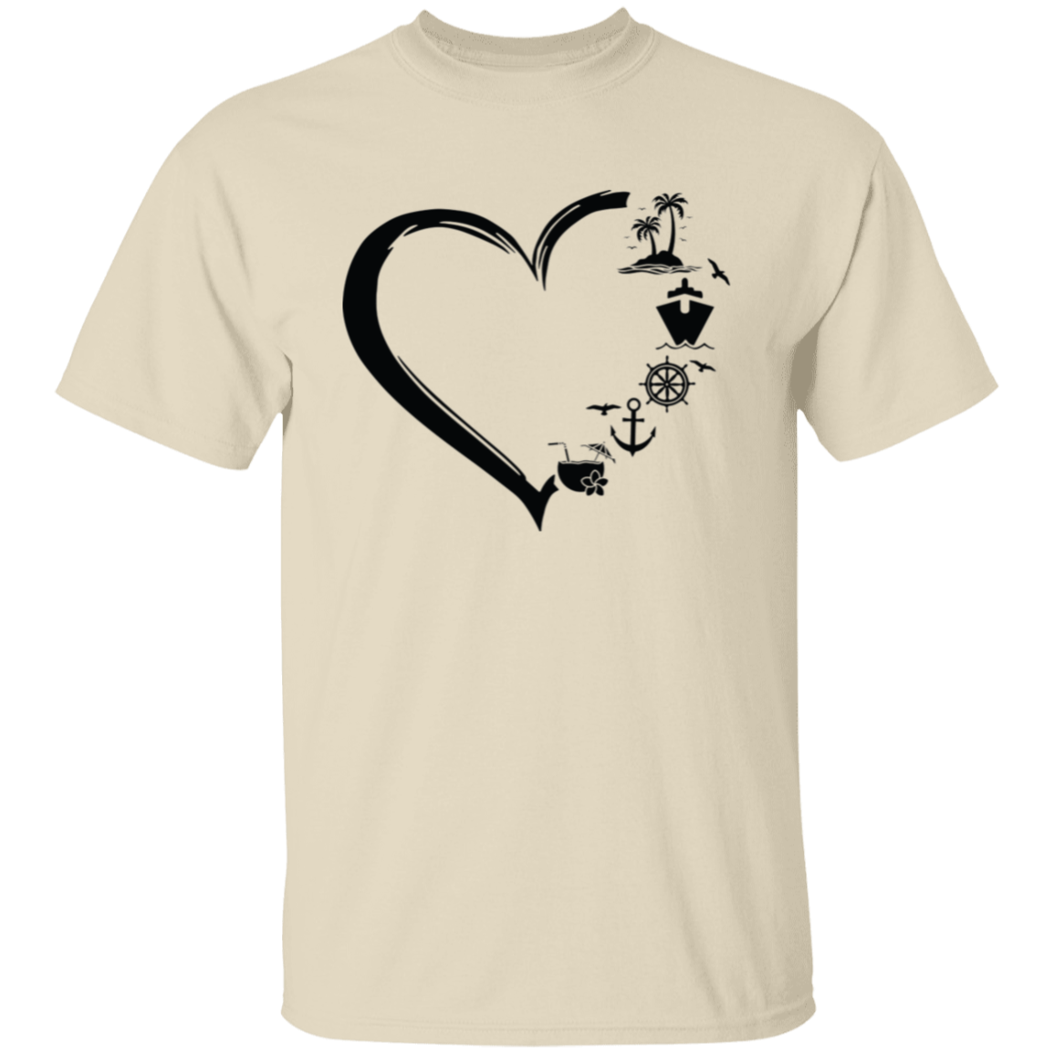 Heart Cruise  T-Shirt