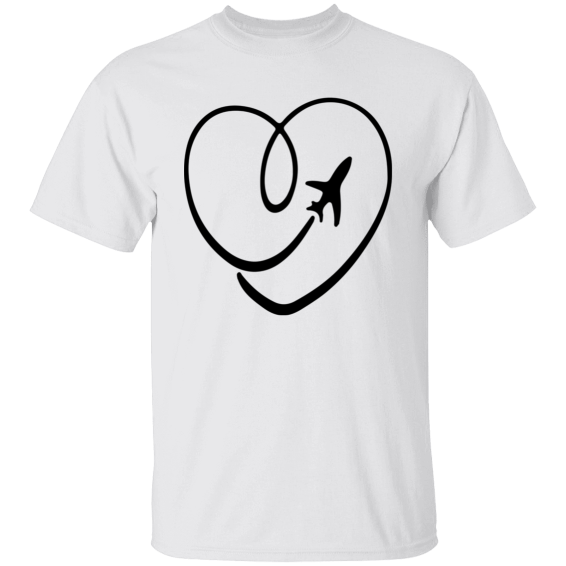 Heart Plane T-Shirt