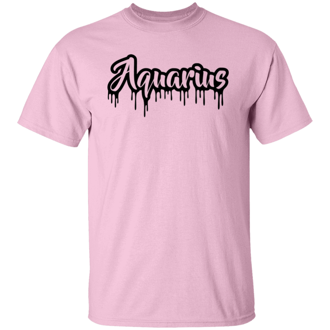 Aquarius Zodiac Drip T-Shirt