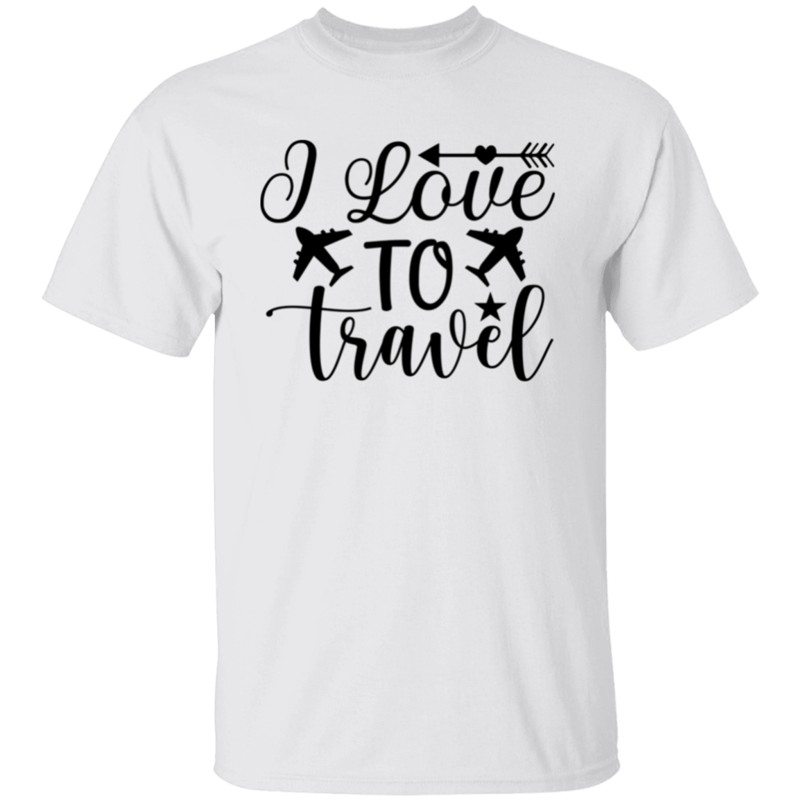 I Love To Travel  T-Shirt